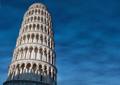 Stabilising the Leaning Tower of Pisa